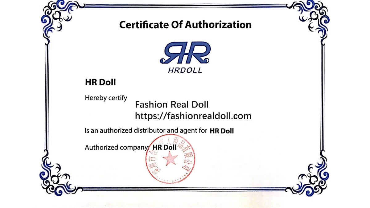 HR DOLL CERTIFIED OF AUTHORIZATION