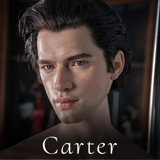 FANREAL Silicone Head Carter - realistic silicone doll head
