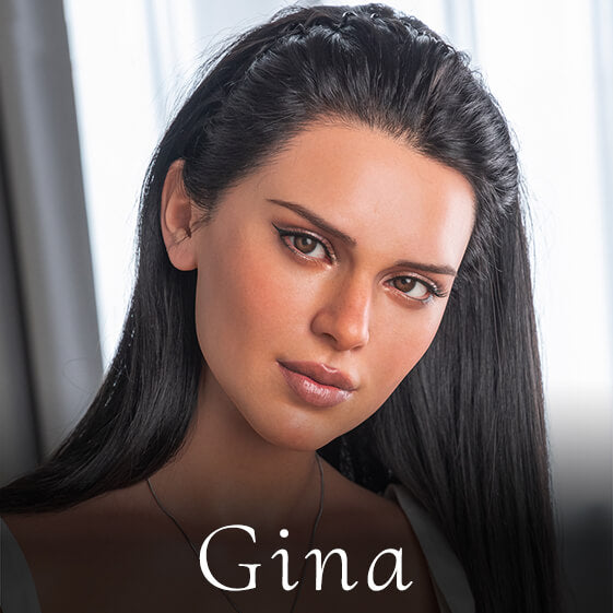 FANREAL Silicone Head Gina - realistic silicone doll head