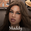 FANREAL Silicone Head Maddy - realistic silicone doll head