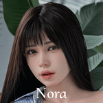 FANREAL Silicone Head Nora - realistic silicone doll head