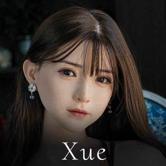 FANREAL Silicone Head Xue - realistic silicone doll head